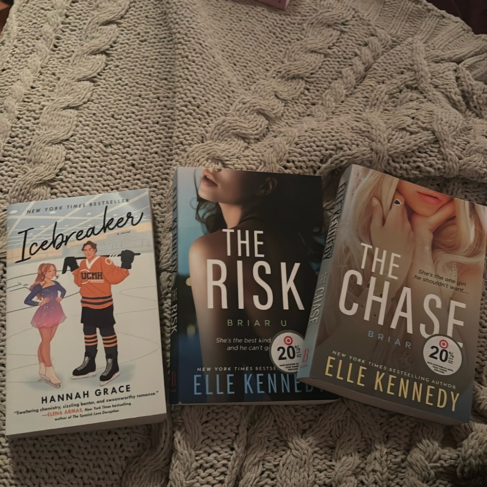 3 romance books!